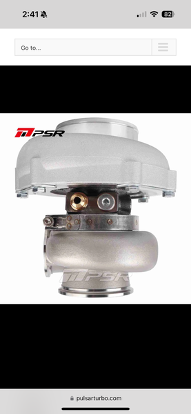 PSR Forward Rotation 6262G Dual Ball Bearing Turbocharger HP Rating 900