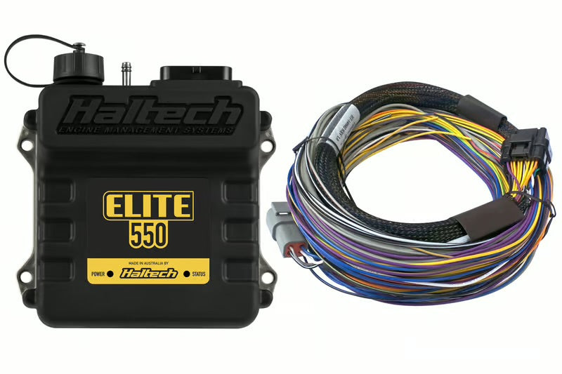Elite 550 + Basic Universal Wire-in Harness Kit
Length: 2.5m (8')