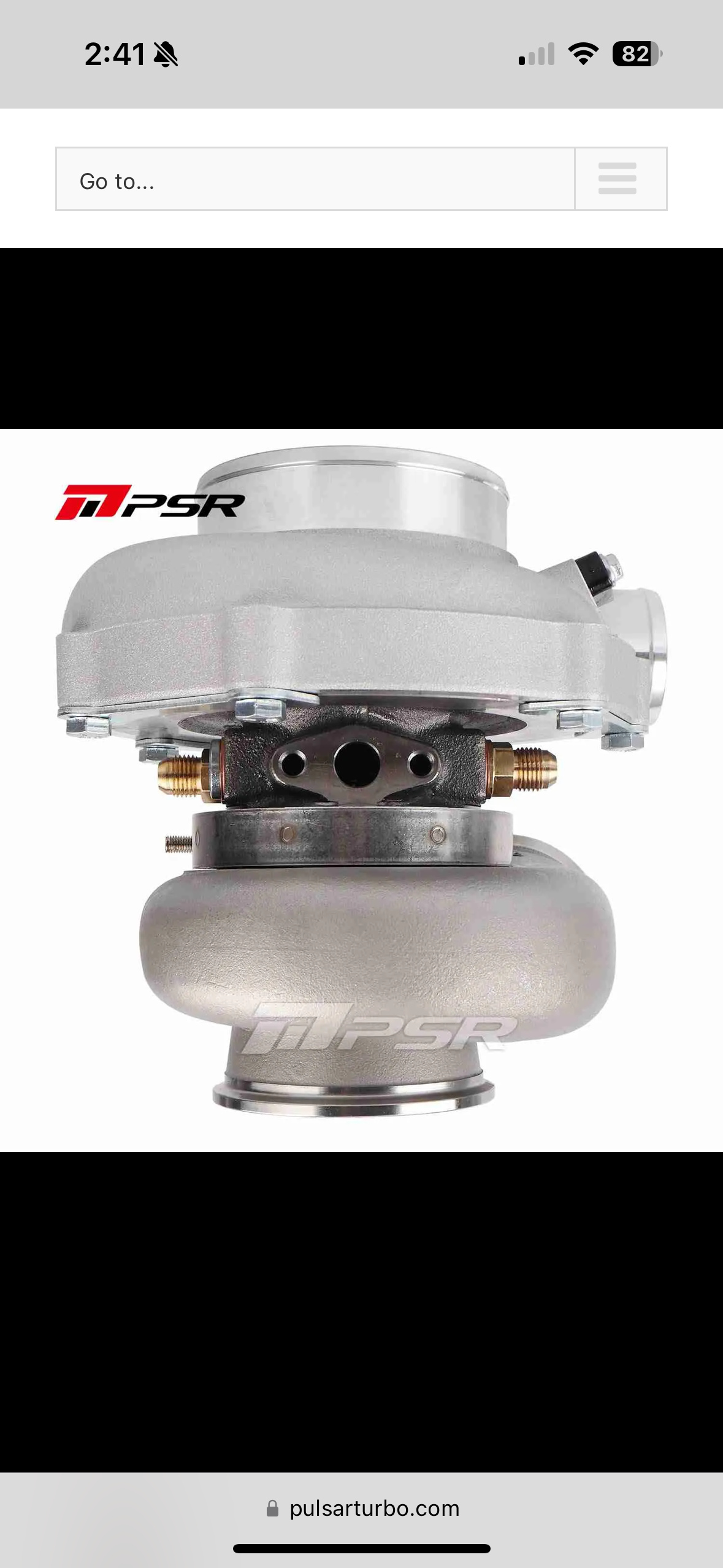 PSR Forward Rotation 6262G Dual Ball Bearing Turbocharger HP Rating 900
