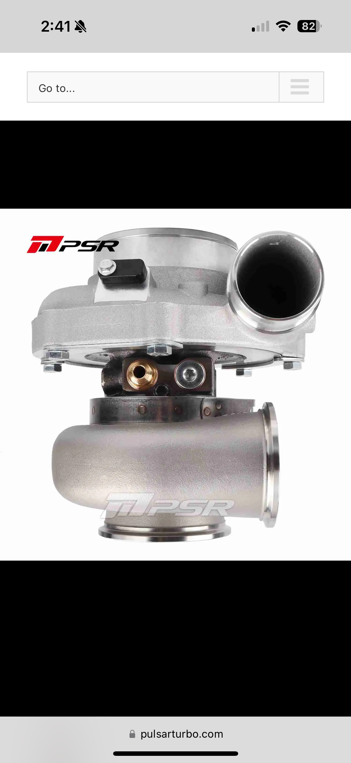 PSR Forward Rotation 6262G Dual Ball Bearing Turbocharger HP Rating 900