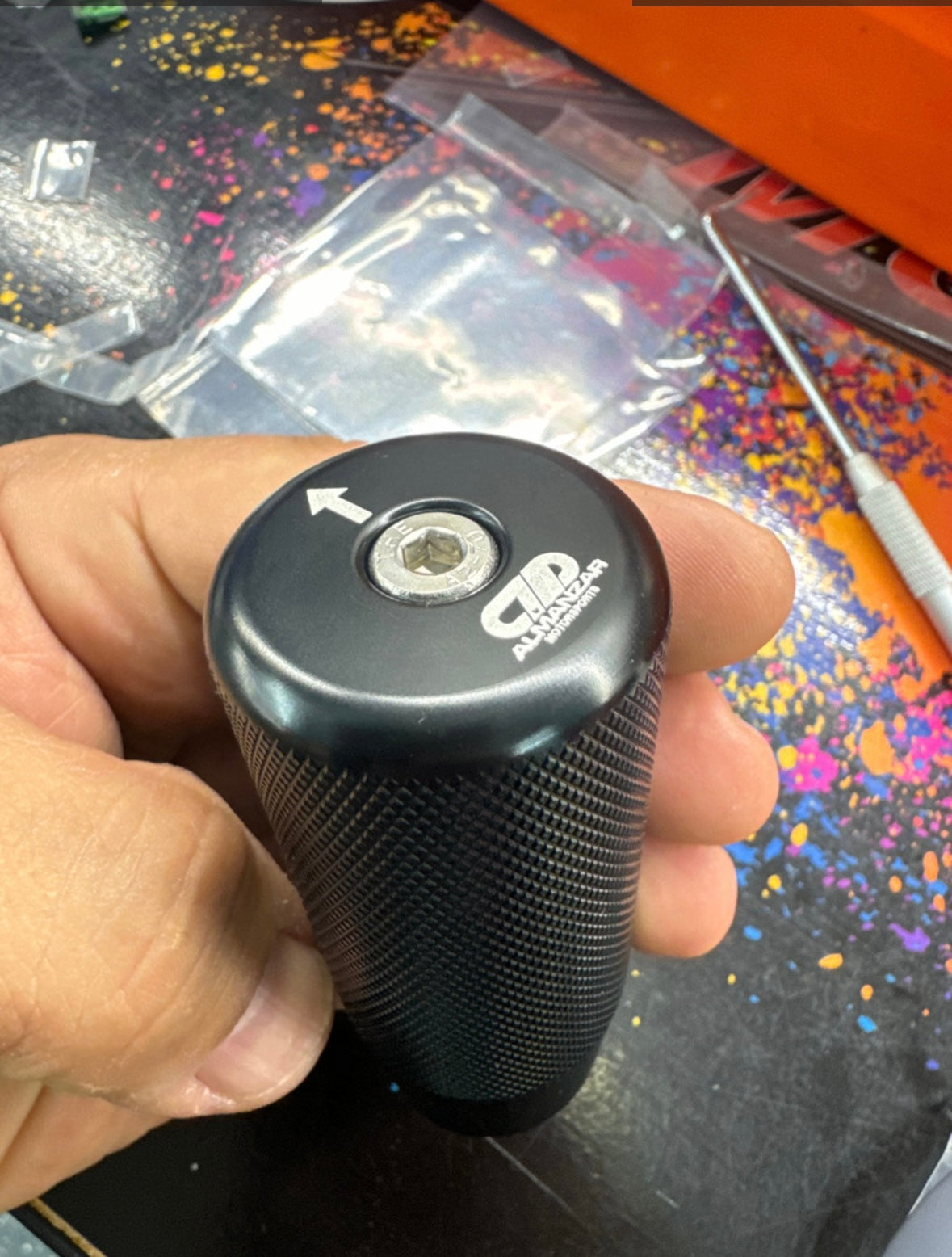 Shift Knob with Load Cell strain gauge