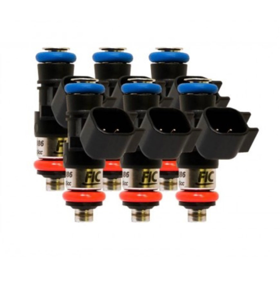 850CC (94 LBS/HR AT OE 58 PSI FUEL PRESSURE) FIC FUEL INJECTOR CLINIC INJECTOR SET FOR JEEP 3.6L V6 ENGINES (HIGH-Z) PREVIOUSLY 770CC