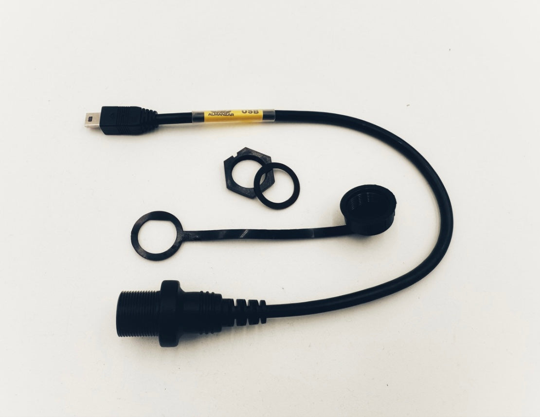 Almanzar Motorsports Mini USB remote mount cable 36”