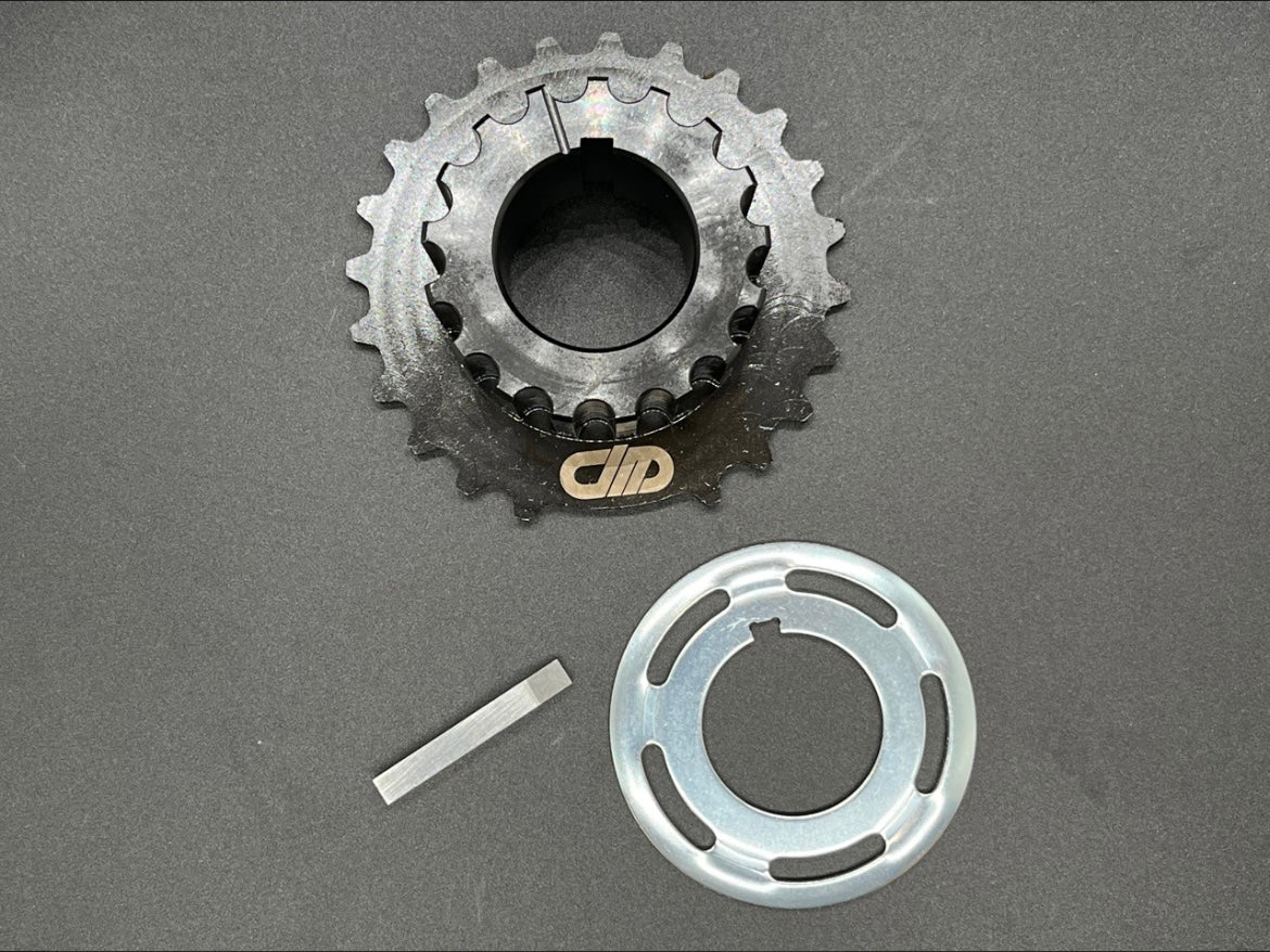 Delacruz Motorsports 24-2 B series trigger wheel with long key way and washer