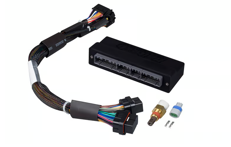Elite 1000/1500 Mitsubishi EVO 4-8 (5 Speed)  Eclipse 2G Turbo (USDM) Manual transmissions only. Plug 'n' Play Adaptor Harness