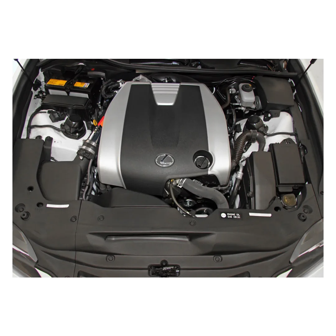 K&N 69 Series Performance Typhoon Intake Kit - Polished for 14-24 Lexus RC350 3.5L V6