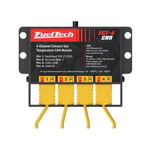 EGT-4 CAN 4 Cylinder W Harness and 4 sensors