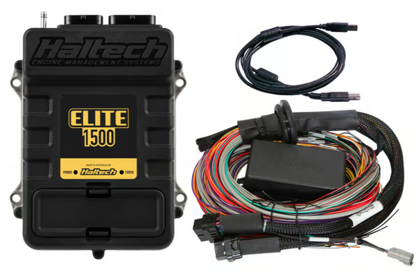HALTECH (PN# HT150904)  Elite 1500 (DBW) - 2.5m (8 ft) Premium Universal Wiring Harness Kit