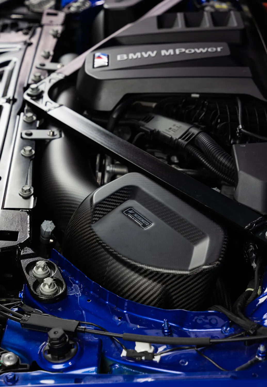 Mishimoto 2021+ BMW G8X M3/M4 Performance Intake Carbon Fiber Gloss