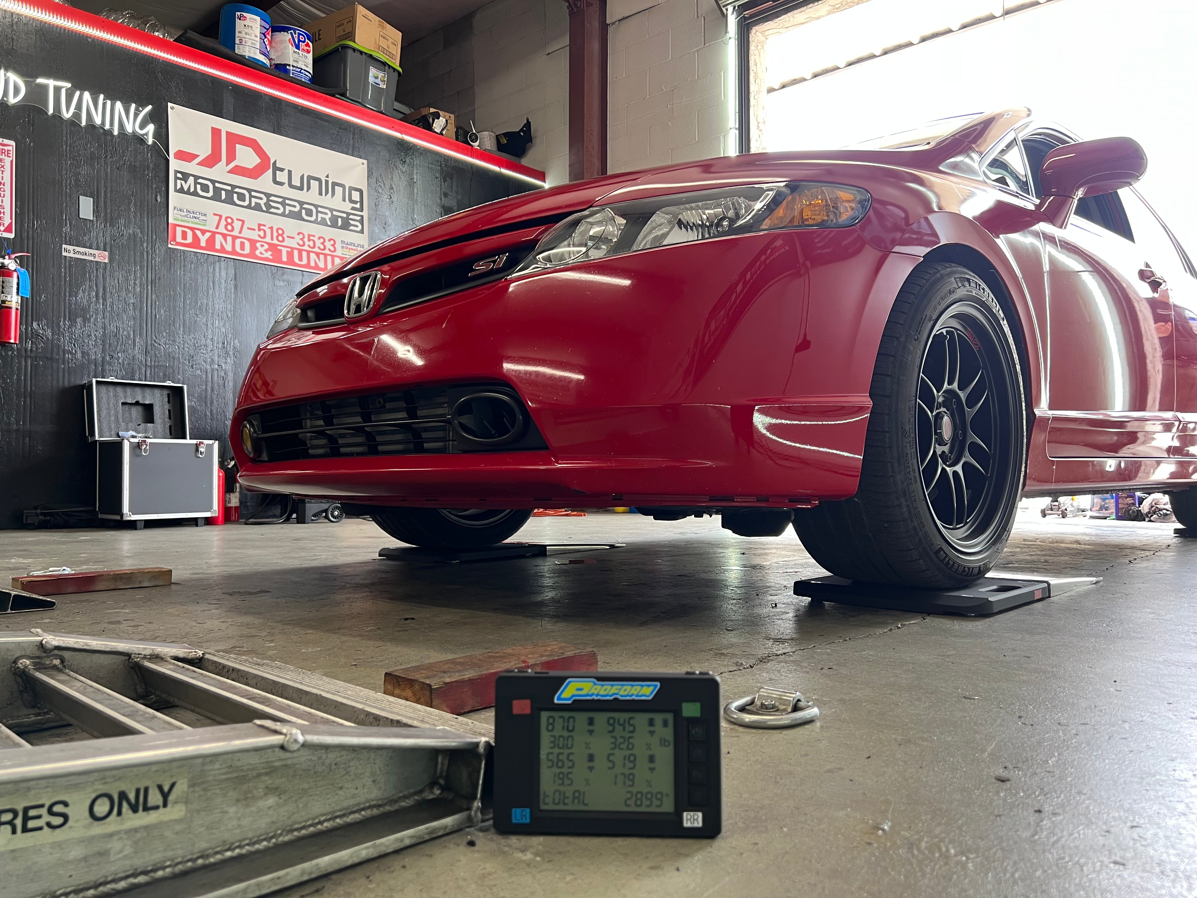 We now offer Corner Weighting!
