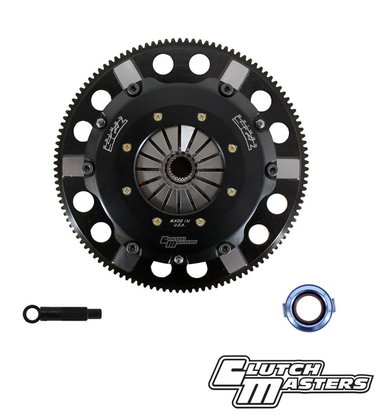 Clutch Masters FX725 (7.25") Twin Disc Clutch Kit w/ Lightweight Steel Flywheel - RACE Acura RSX 2.0L 5 Speed 02-06