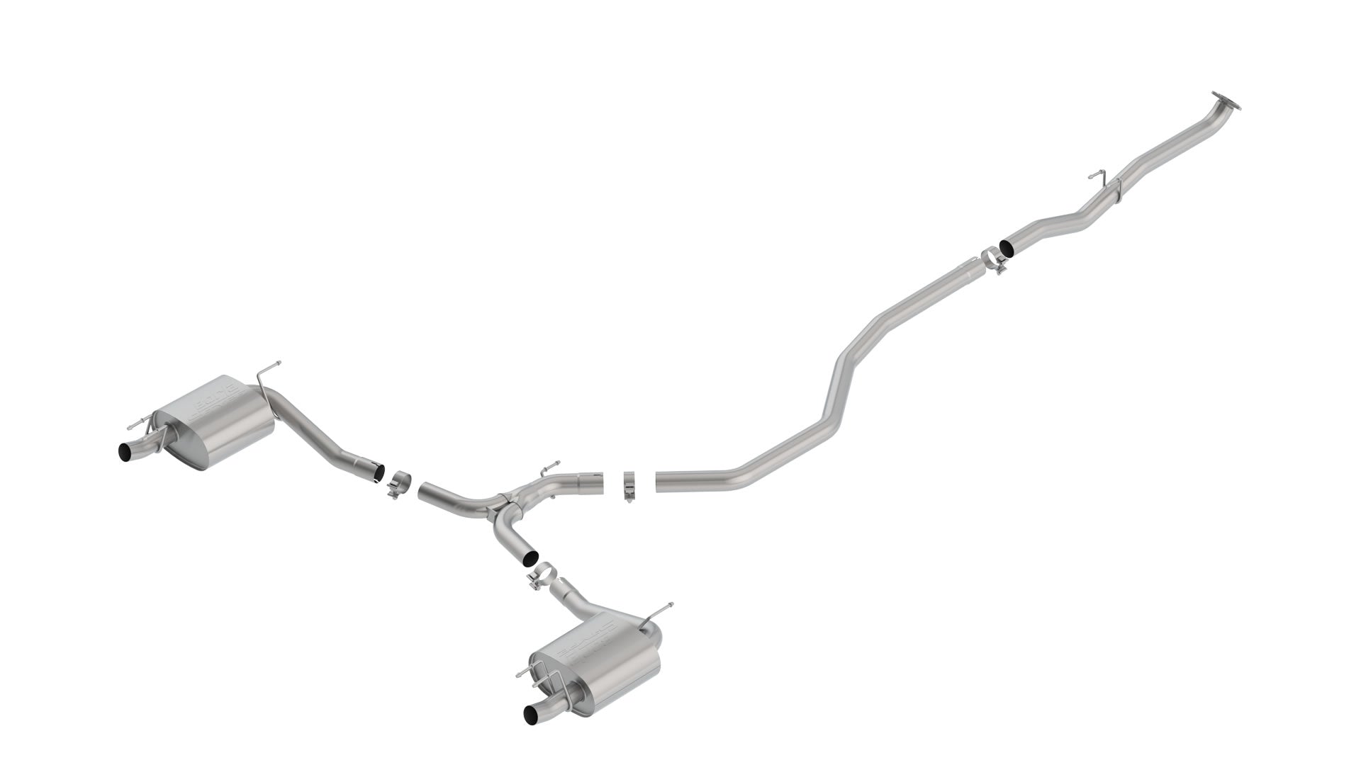 Borla 18-19 Honda Accord Sport 2.0L Turbo FWD AT/MT 4DR 2.25in/2.75in S-Type Catback Exhaust