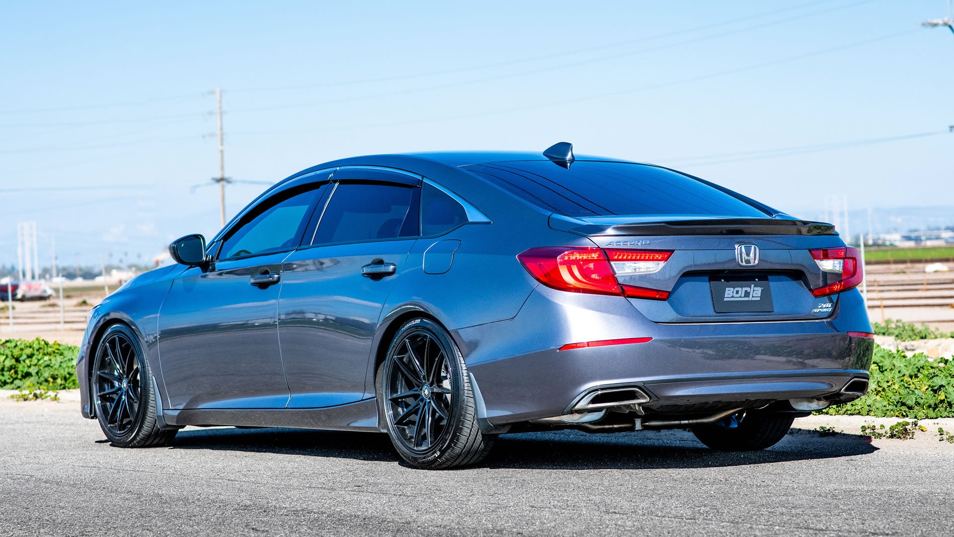 Borla 18-19 Honda Accord Sport 2.0L Turbo FWD AT/MT 4DR 2.25in/2.75in S-Type Catback Exhaust