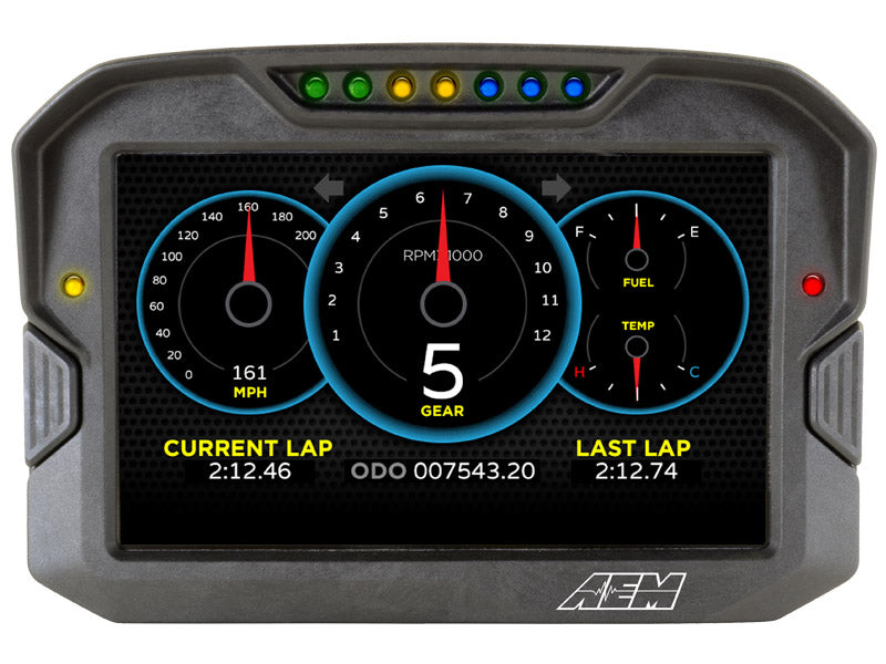 AEM ELECTRONICS CD-7 Carbon Non-Logging/Non GPS Display Kit