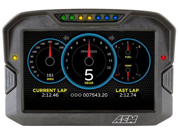AEM ELECTRONICS CD-7 Carbon Non-Logging/Non GPS Display Kit