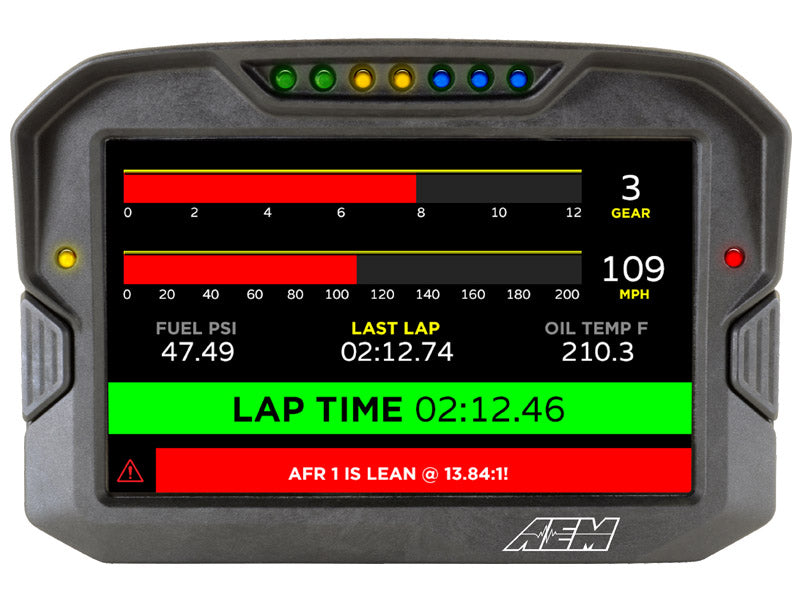 AEM ELECTRONICS CD-7 Carbon Non-Logging/Non GPS Display Kit
