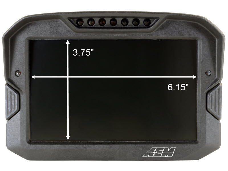 AEM ELECTRONICS CD-7 Carbon Non-Logging/Non GPS Display Kit