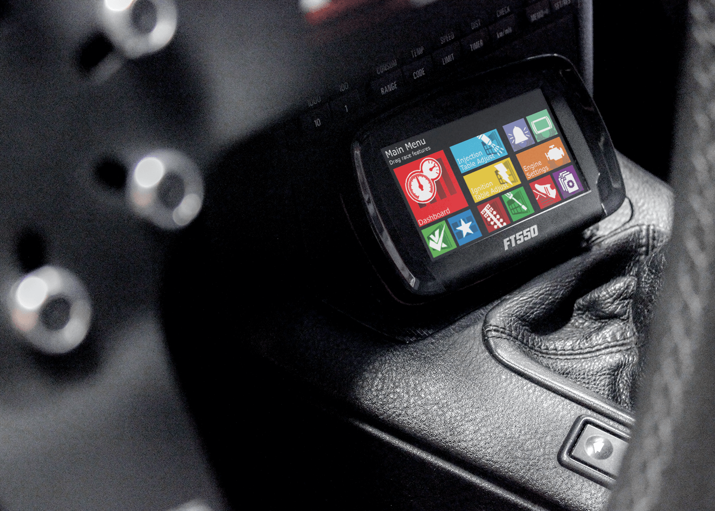 FuelTech FT550 EFI System Waterproof Standalone ECU EMS 4.3" Touchscreen Display without Harness