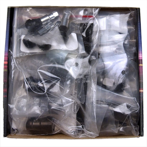 McGard 5 Lug Hex Install Kit w/Locks (Cone Seat Nut / Bulge) M12X1.5 / 3/4 Hex / 1.45in. L - Black