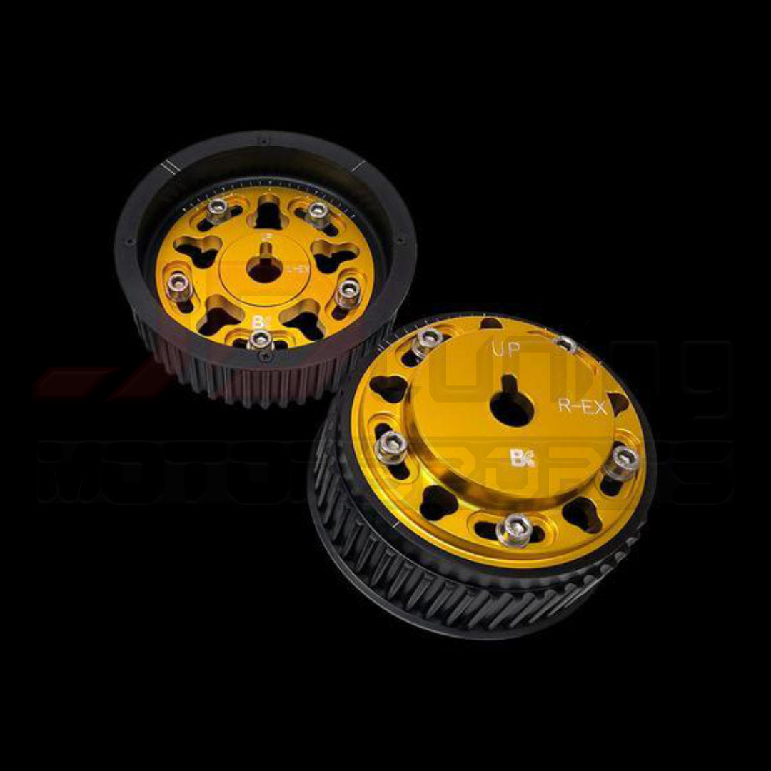 Brian Crower Adjustable Cam Gears ARP Fastener Bolts Pair Black Subaru WRX EJ205 | STi EJ257