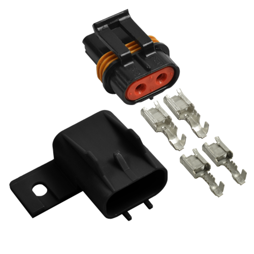 Sealed Fuse Holder With Black Cap