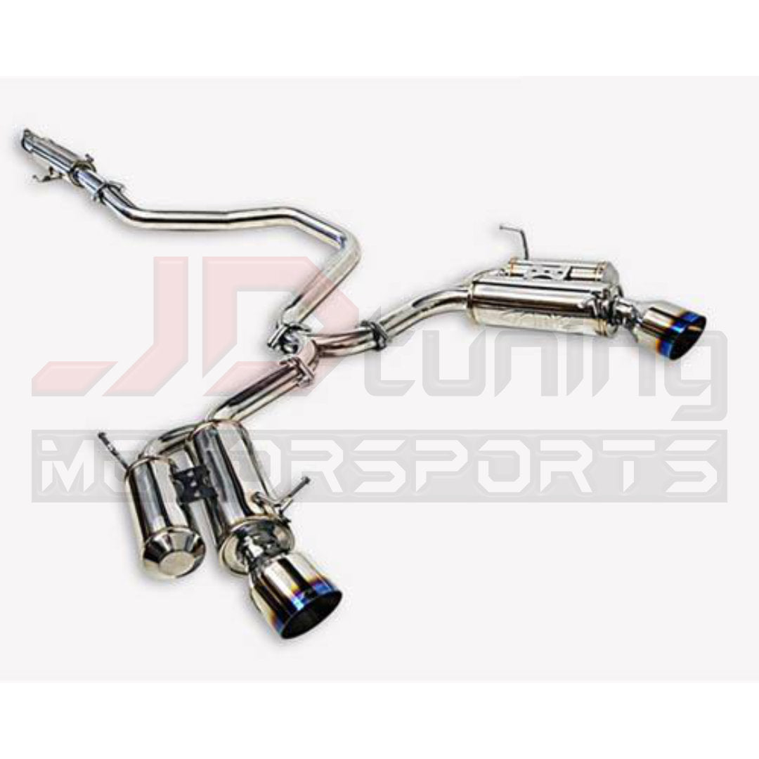 ARK Stainless DT-S Catback Exhaust w/Burnt Tips Hyundai Tiburon 2.7L 03-08