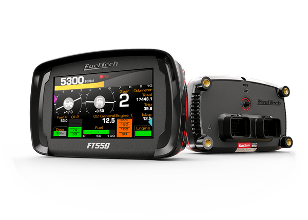 FuelTech FT550 EFI System Waterproof Standalone ECU EMS 4.3" Touchscreen Display without Harness
