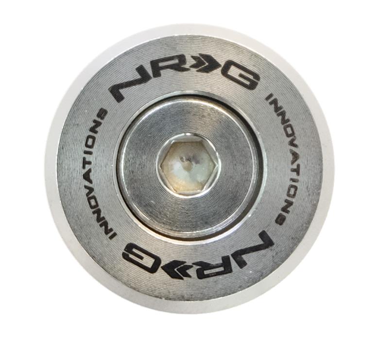 NRG Fender Washer Kit; Titanium Series; M Style; Rivets for Metal; Set of 10