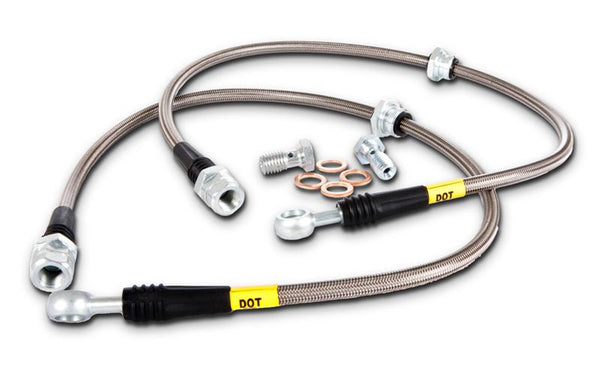 STOPTECH Stainless Steel Brake Lines 03-08 Hyundai Tiburon Front