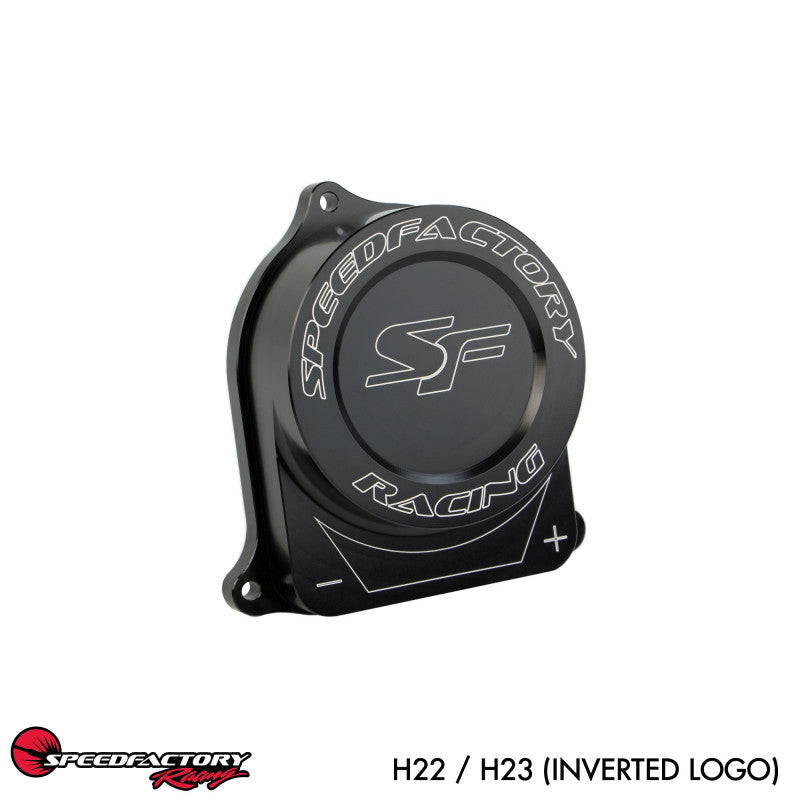 SpeedFactory Racing Billet Distributor Cap Delete Black Integra GSR Type R B18C1 B18C5