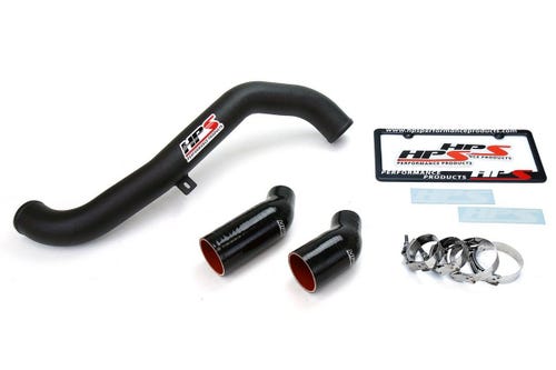 HPS Black 2.5" Intercooler Pipe for 13-17 Hyundai Veloster 1.6L Turbo 17-106WB