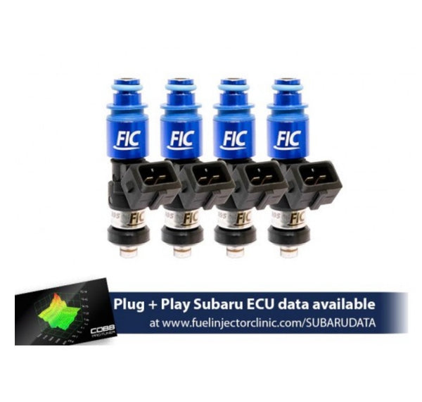 1650CC FIC SUBARU WRX('02-'14)/STI ('07+) FUEL INJECTOR CLINIC INJECTOR SET (HIGH-Z)