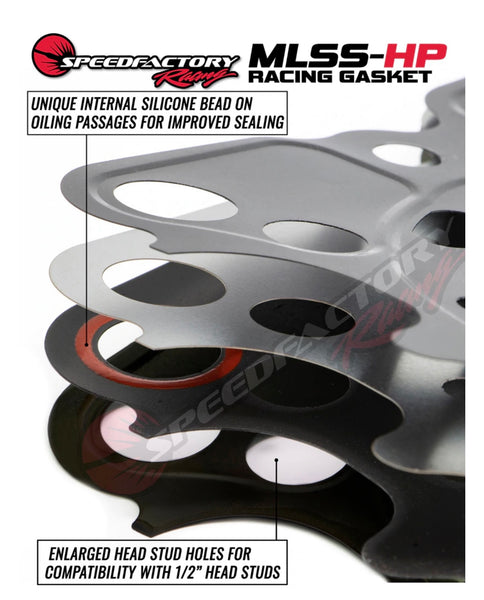 SpeedFactory High Performance MLSS-HP Head Gaskets for Honda/Acura B-Series VTEC Engines