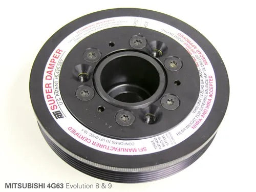 ATI Super Damper Crank Pulley Mitsubishi Lancer Evolution VIII 8 IX 9 4G63T