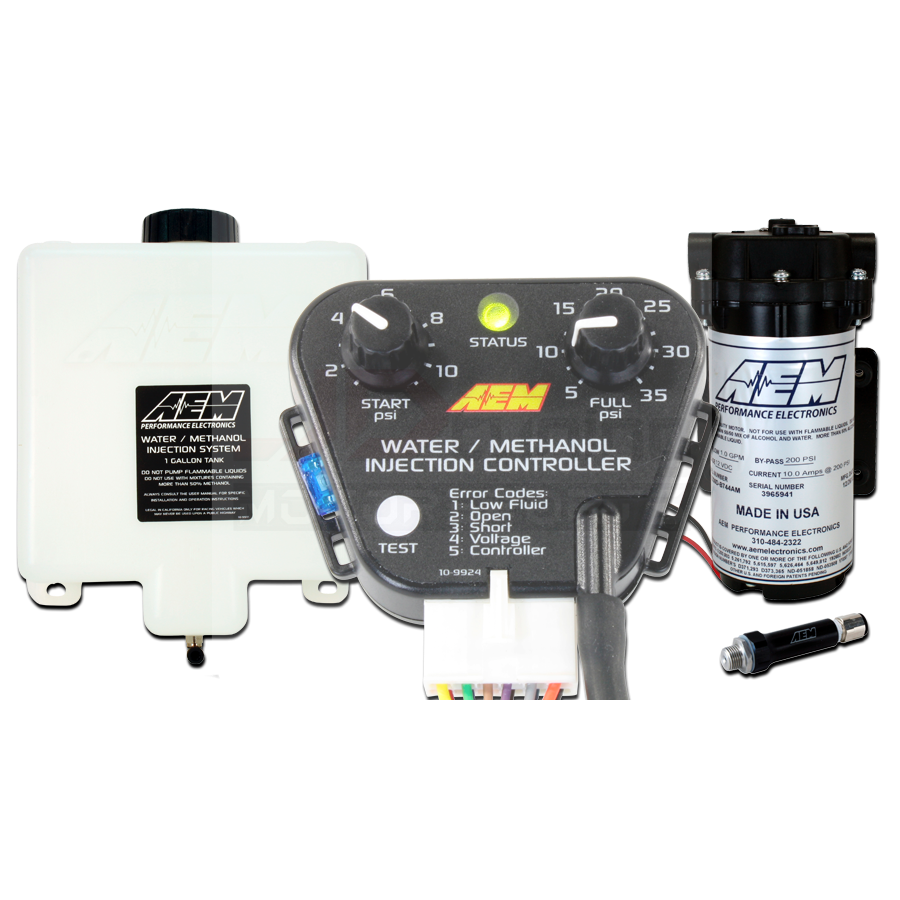 AEM Water/Methanol Injection Kit for Forced Induction Gasoline Engines