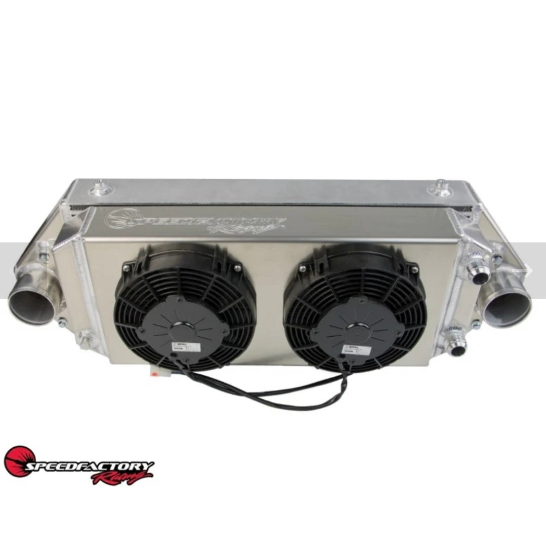 SpeedFactory Racing Dual Backdoor Intercooler | Tucked Radiator Combo