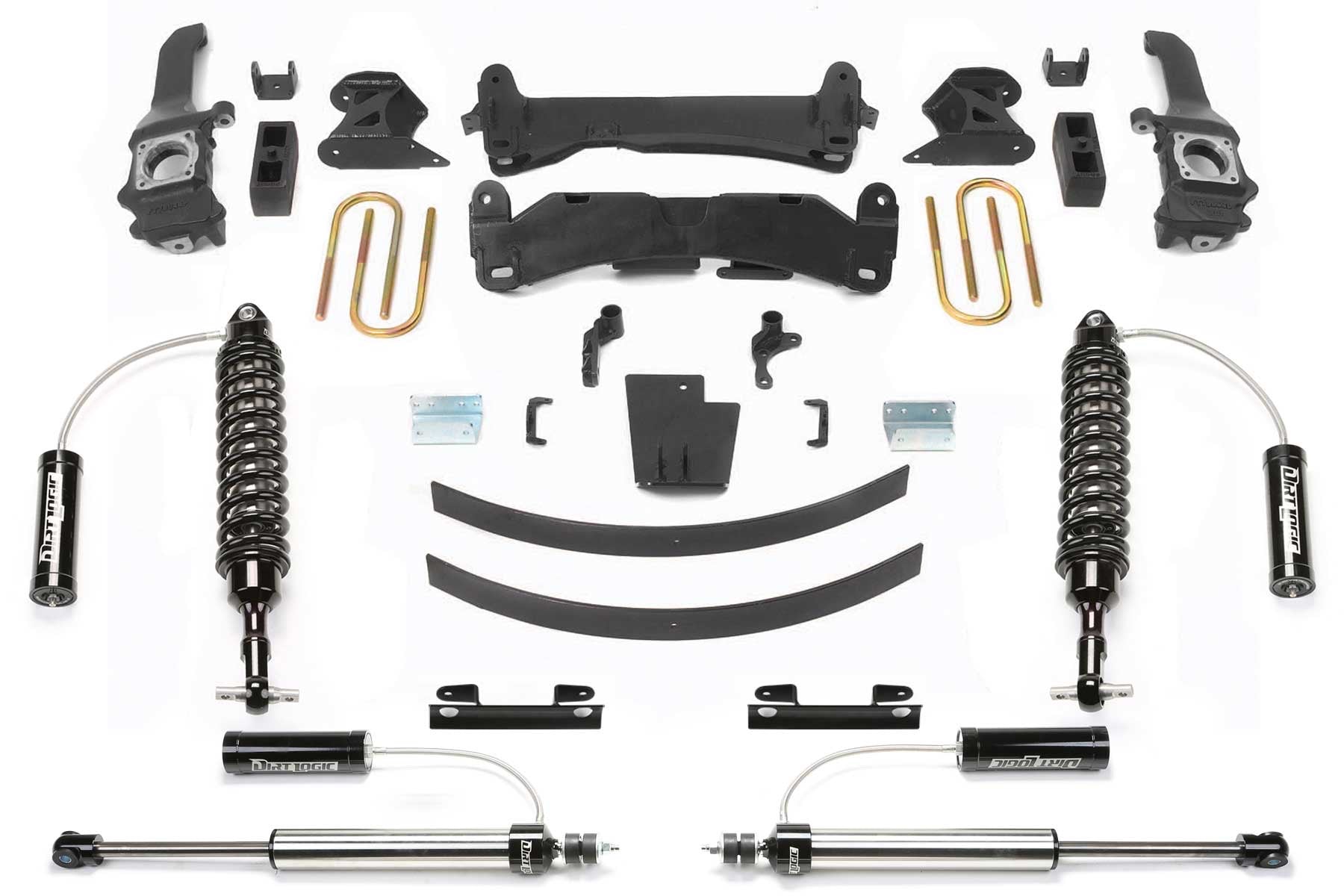 6″ PERFORMANCE SYSTEM W/ FRONT DIRT LOGIC 2.5 RESI COILOVERS & REAR DIRT LOGIC RESI SHOCKS