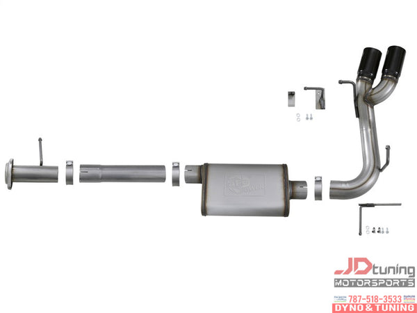 aFe MACH Force-Xp 3in 409 SS Cat-Back Exhaust w/ Black Tips 17-18 GM Colorado/Canyon V6-3.6L