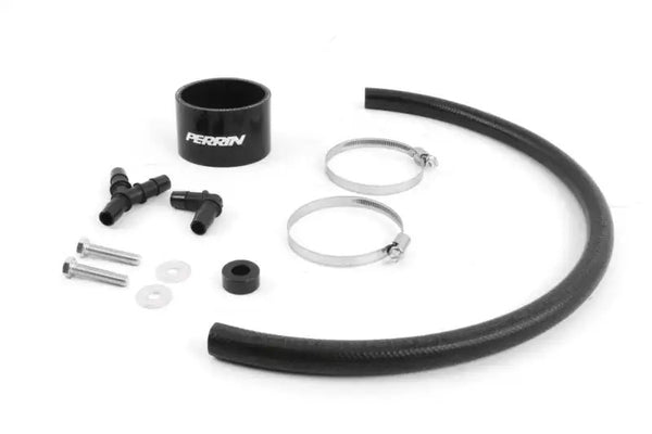 Perrin TMIC Top Mount Intercooler w/ Silicone Coupler Black Subaru STI 08-21 EJ257