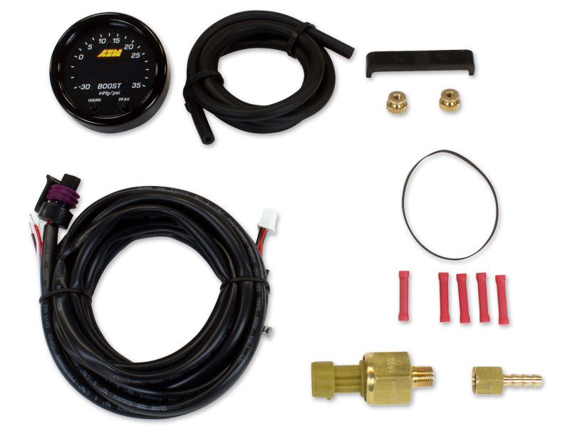 X-Series Boost Pressure Display Gauge -30in/Hg~35psi