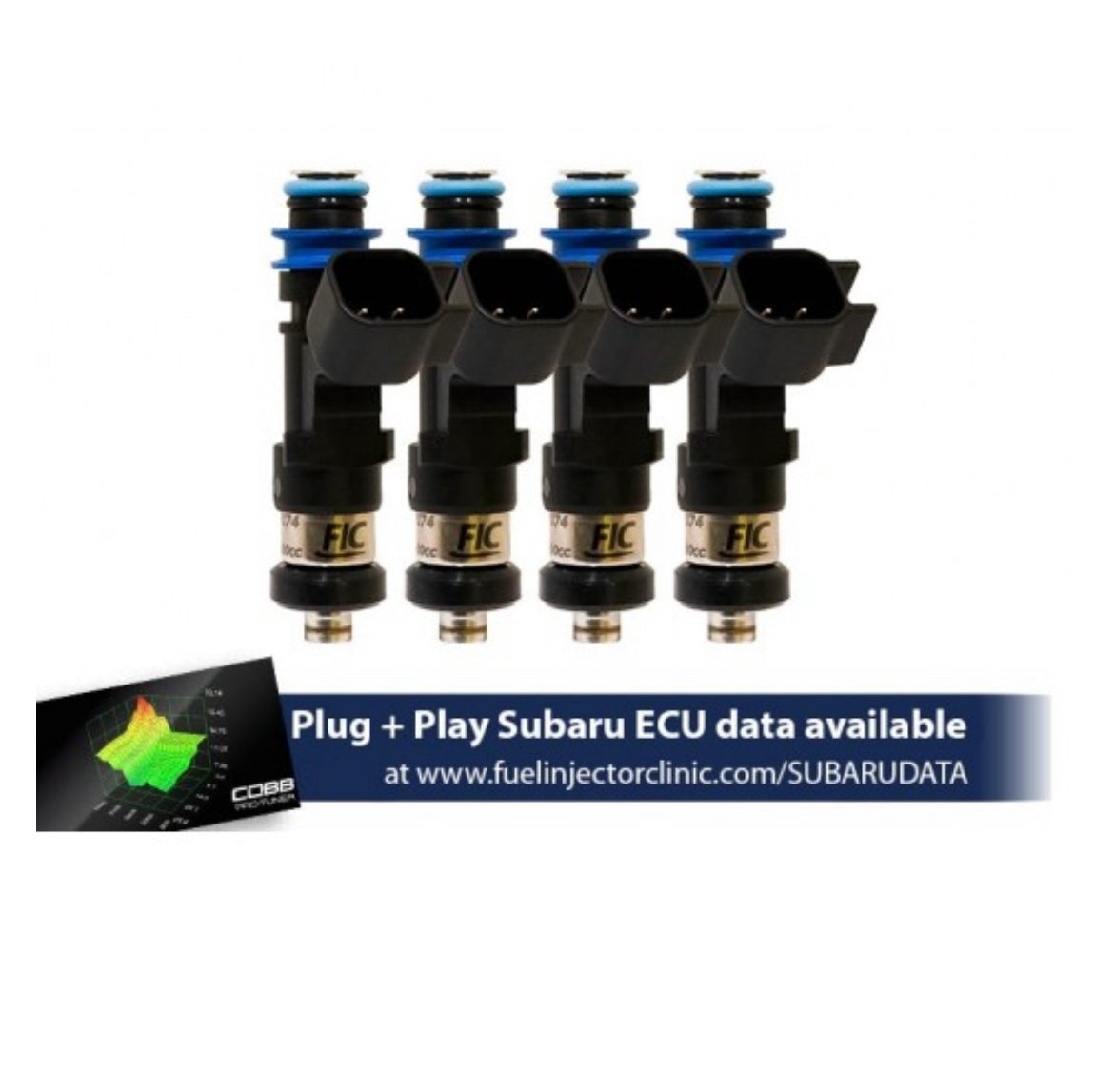 1000CC SUBARU WRX('02-'14)/STI ('07+) FUEL INJECTOR CLINIC INJECTOR SET