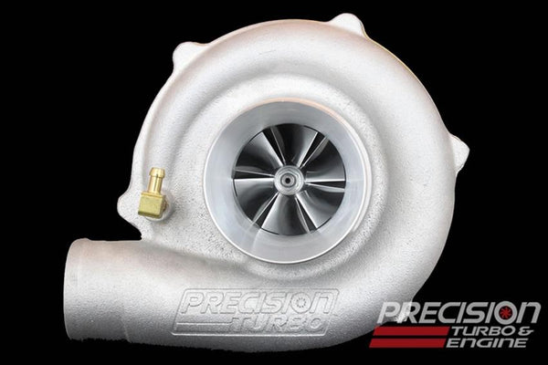Precision Turbo & Engine PT5831 MFS JB E CC T3 INLET/4-BOLT DISCHARGE .63 A/R