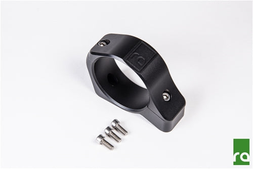 Radium Engineering 2-Piece Fuel Pump Clamp 60mm - Black W/ Logo